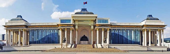 Mongolian state palace
